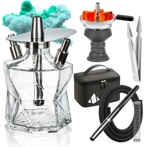 Derbe Travel Shisha - 2 Anschlüsse