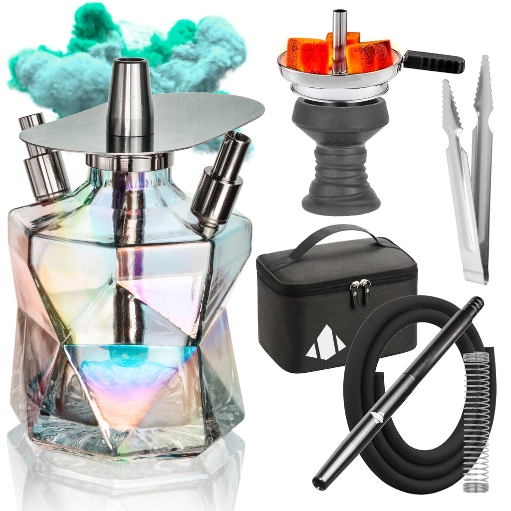 Derbe Travel Shisha - 2 Anschlüsse